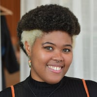 Modern Square Typographic Fashion Brand Logo